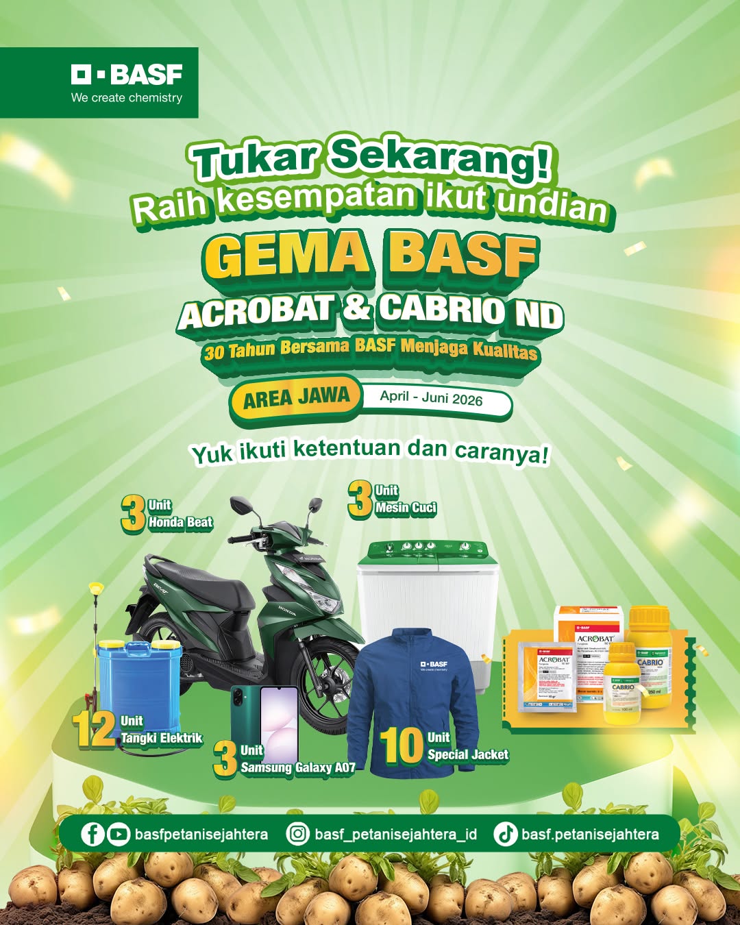 Ikuti Gema Acrobat dan Cabrio